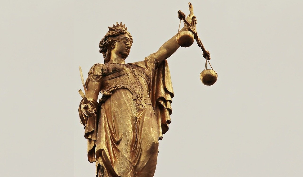 Justitia, the Roman goddess of justice